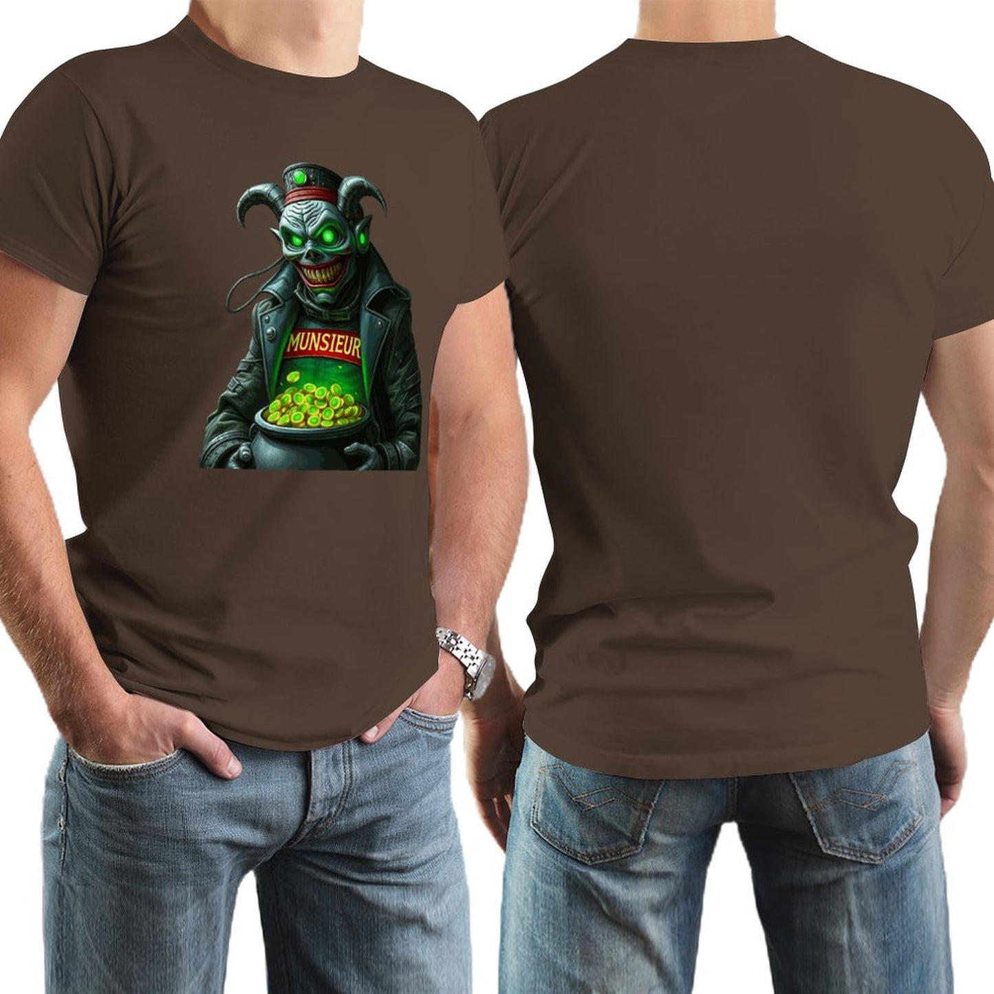 Munsieur St. Patrick's Day Collection Men – Celtic Runes & Irish Heritage Tee