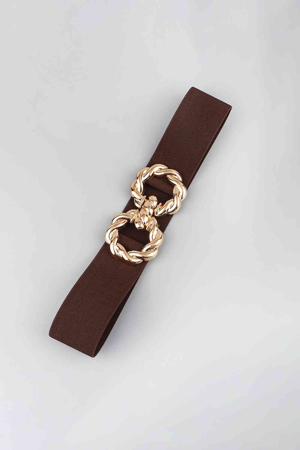 Zinc Alloy Buckle Elastic Belt - Munsieur