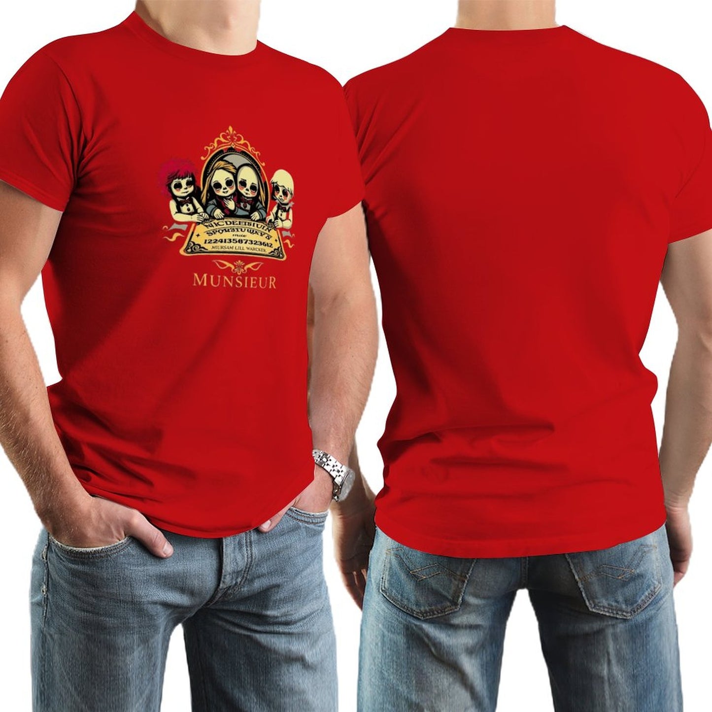 Men's Munsieur Brand Tee "Ouija" Designer Streetwear for Men