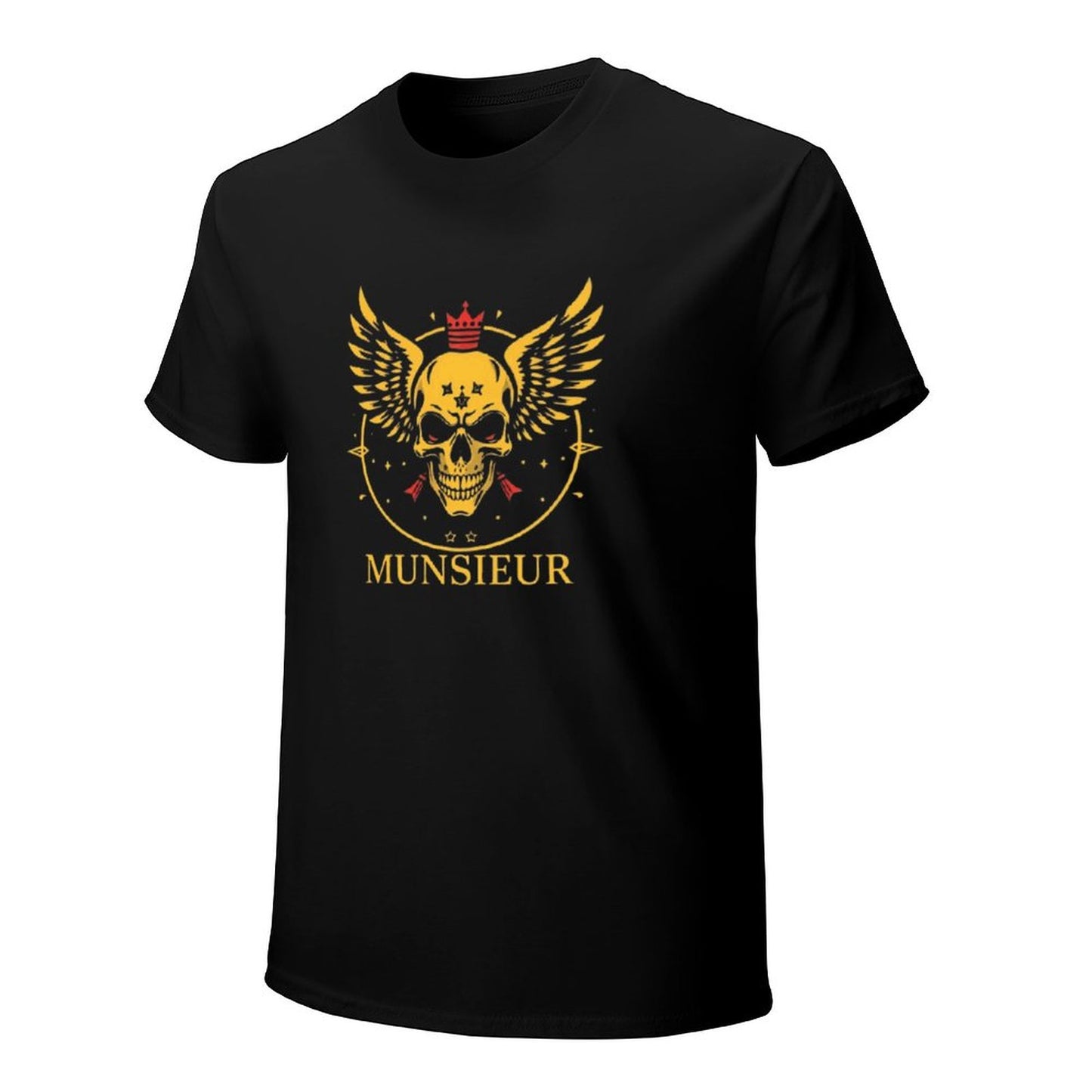 Men's Munsieur Branded Tee "Skull King" Streetwear Design