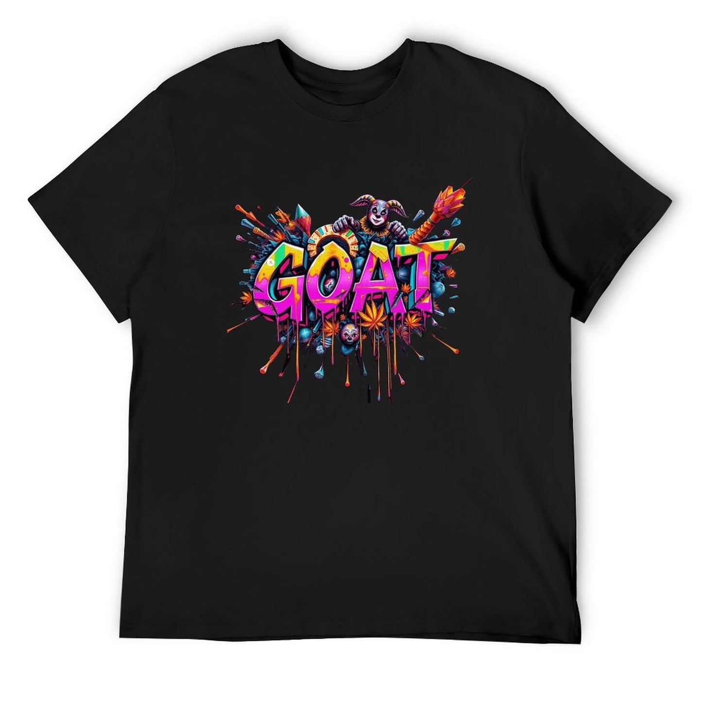 Munsieur New Skool Tee for Men – "GOAT" Elite Legacy Streetwear Tee