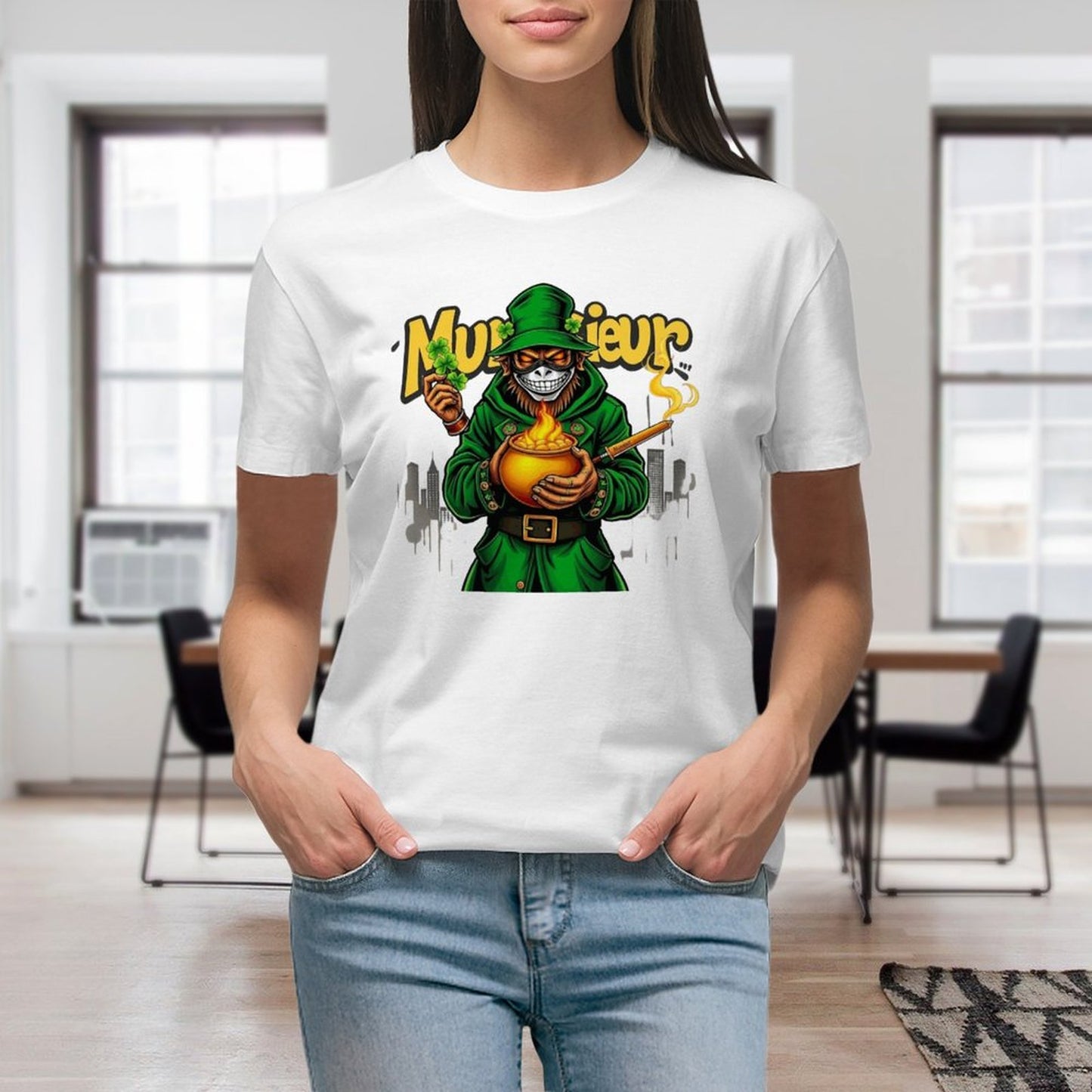 St. Patrick's Day Collection Women's Leprechaun Mafia T-shirt
