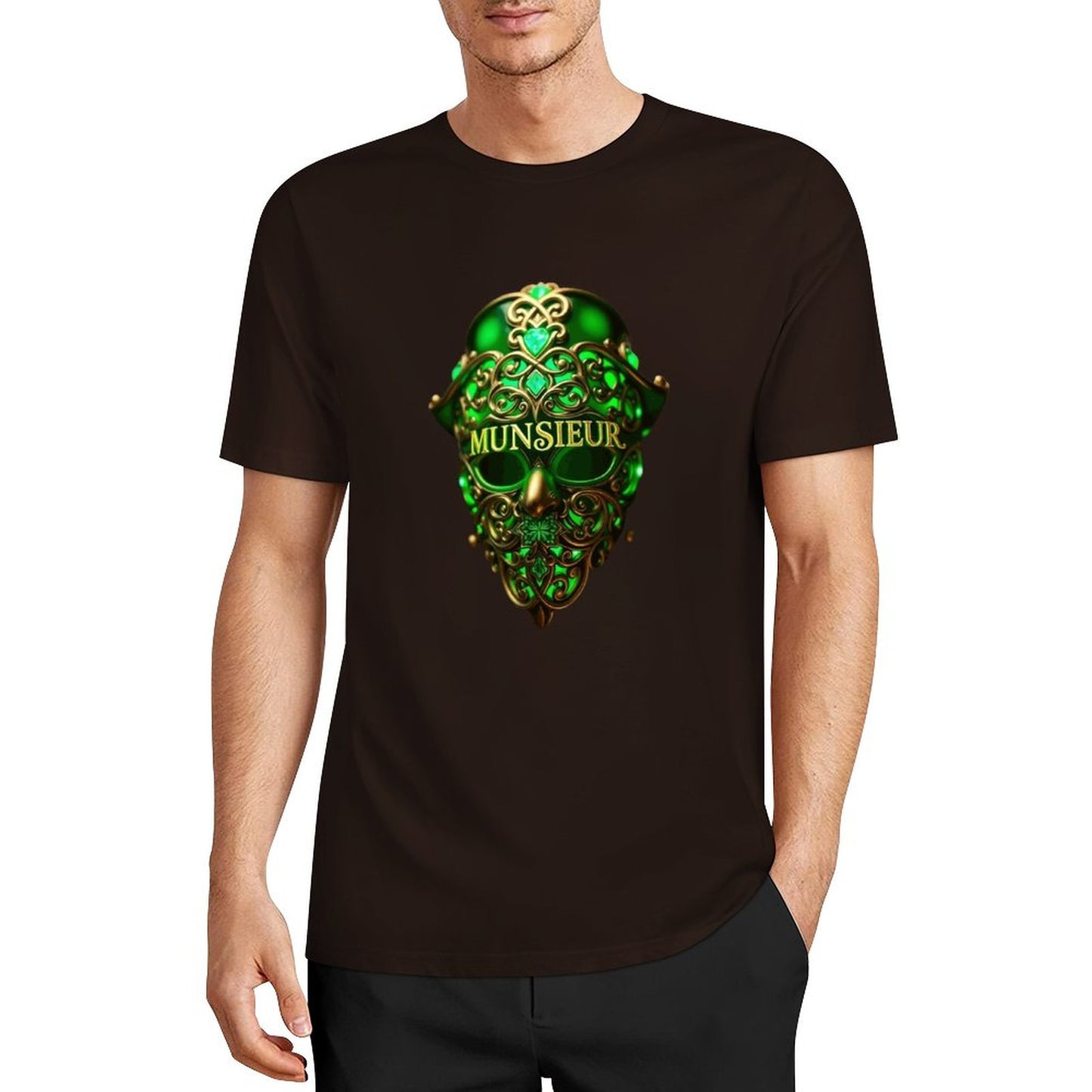 Munsieur St. Patrick's Day Collection "Skull of Clovernook" Tee for Men