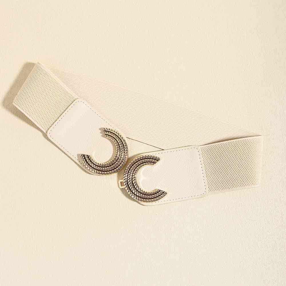 Double C Buckle Elastic Belt - Munsieur