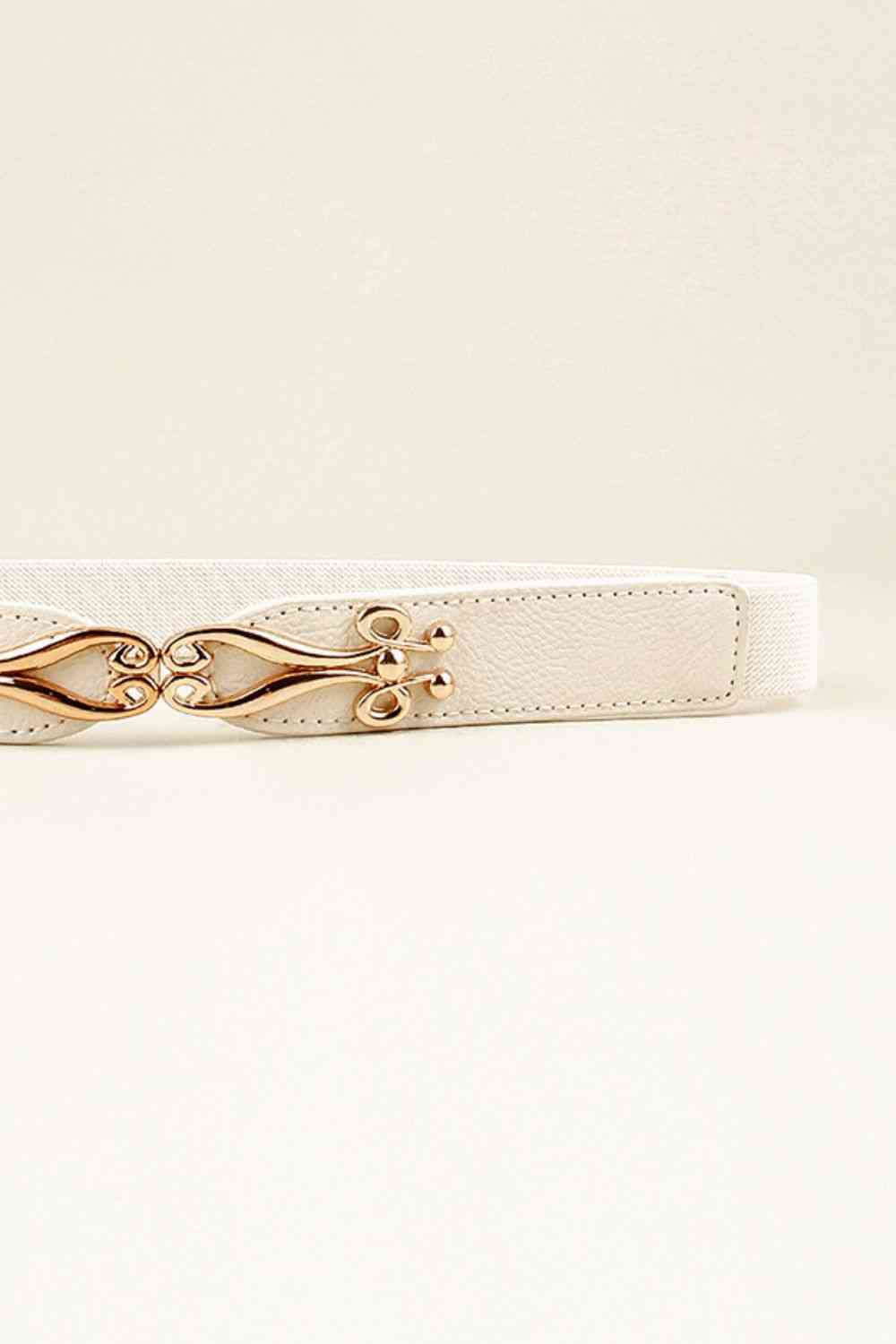 Alloy Buckle Elastic Belt - Munsieur