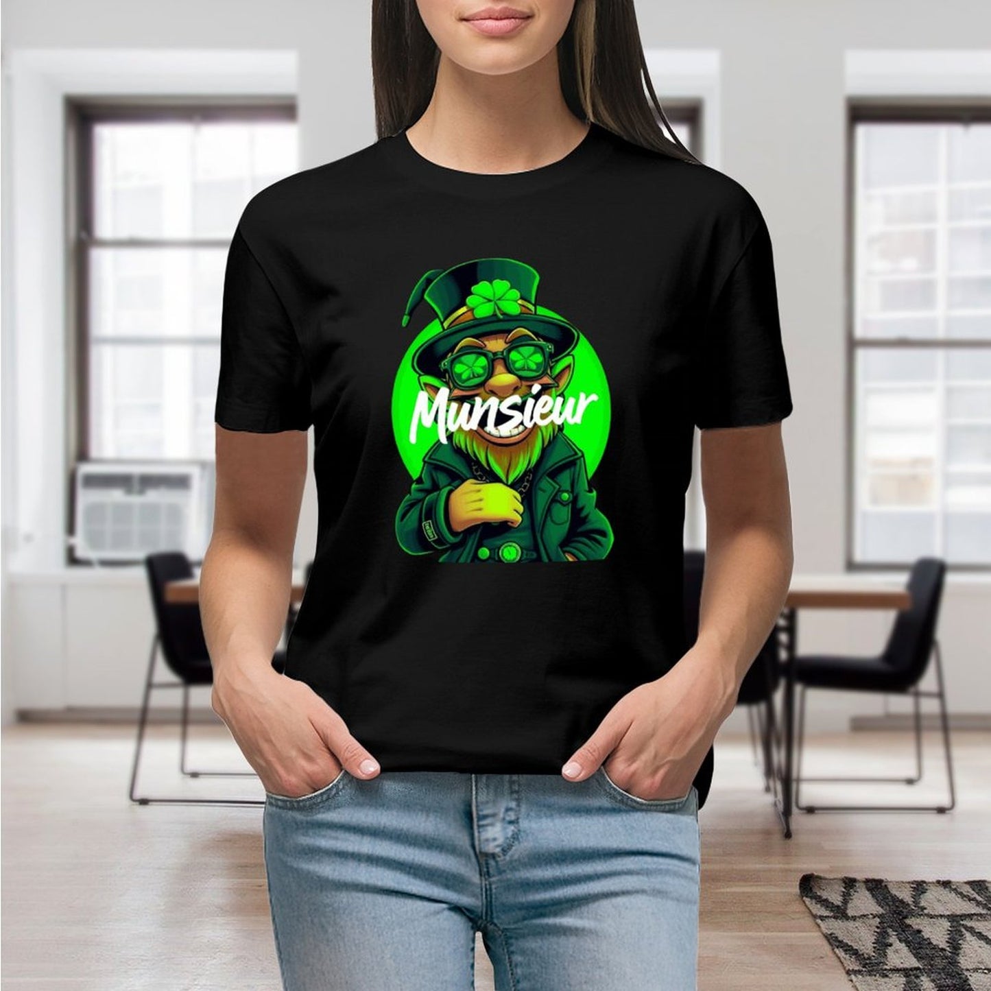 St. Patrick's Day Collection Leprechaun Mafia "Tony" T-shirt