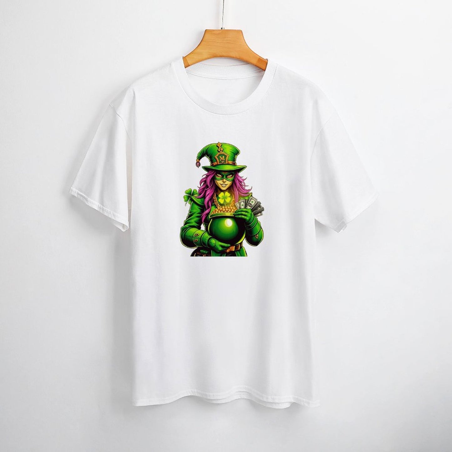 St. Patrick's Day Collection Leprechaun Mafia "Kimberly" T-shirt for Women