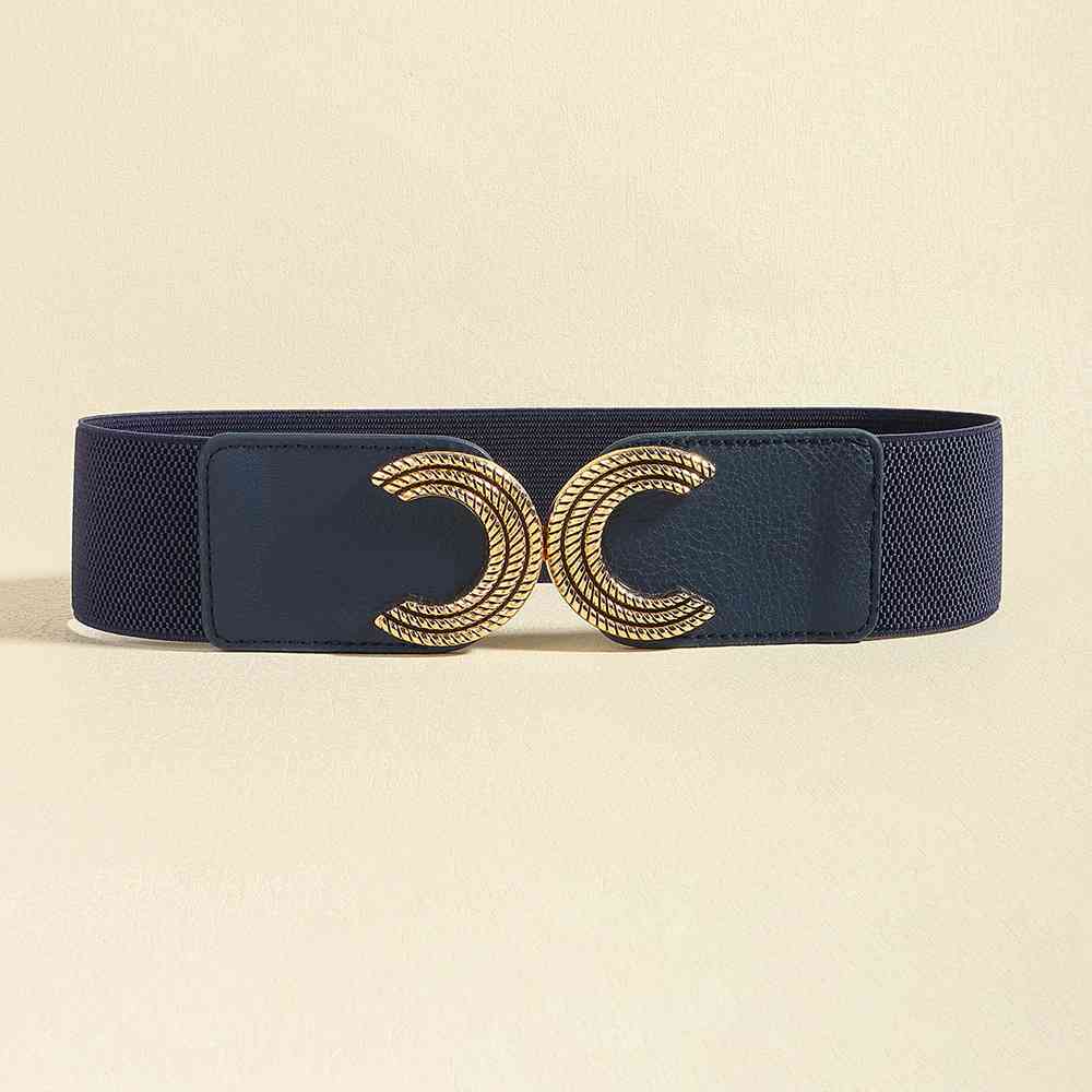 Double C Buckle Elastic Belt - Munsieur