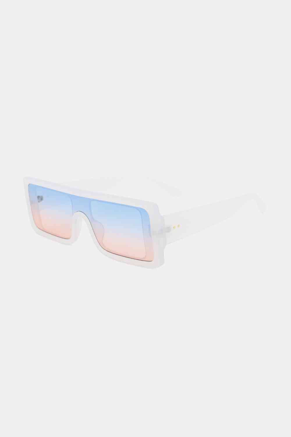 Polycarbonate Frame Rectangle Sunglasses - Munsieur