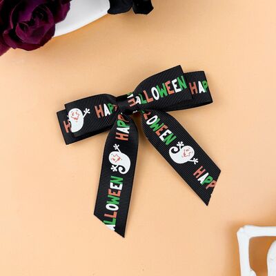 2-Piece Polyester Bow Hair Clip - Munsieur
