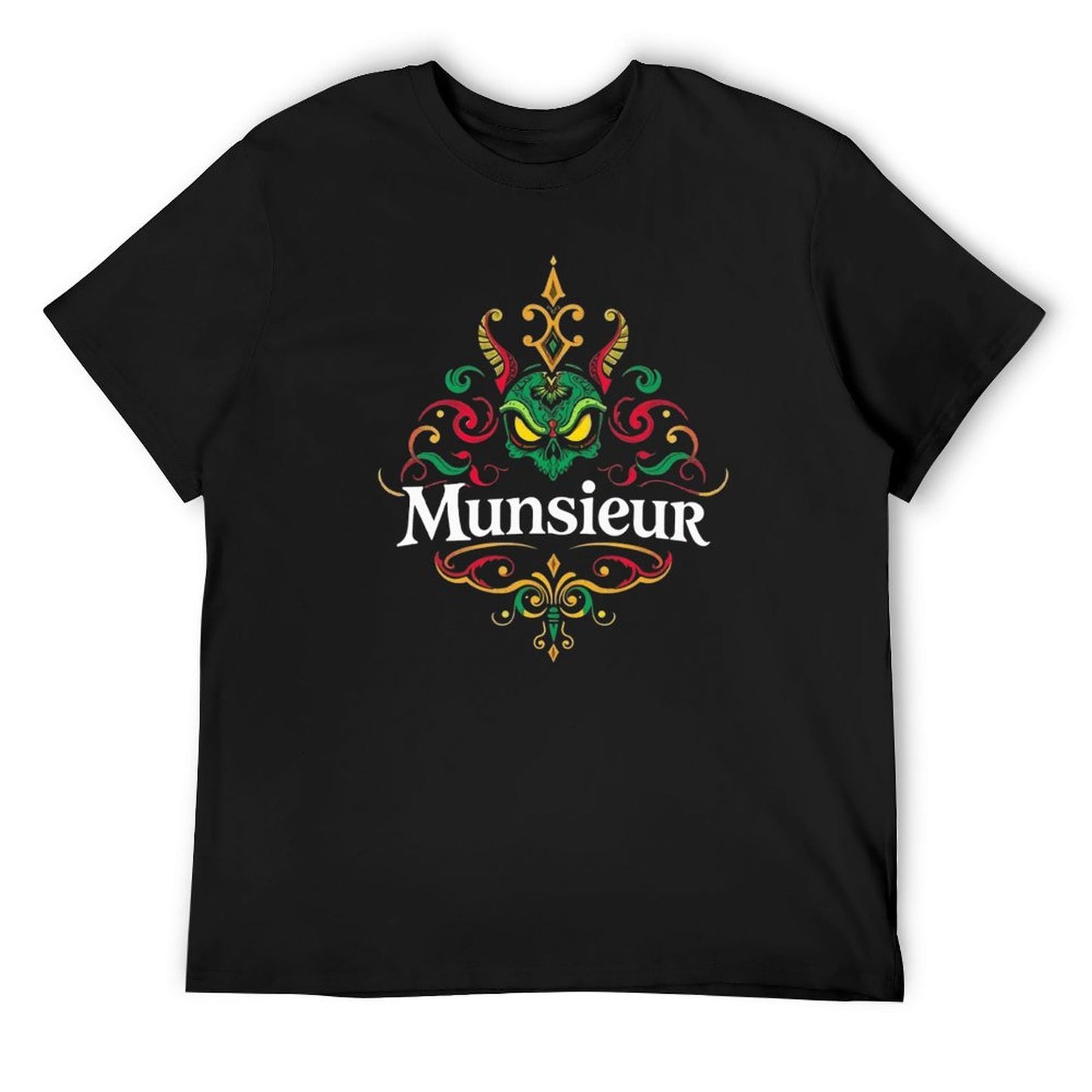 Munsieur Brand Tee for Men "Big Jin" Summer Streetwear Fashion