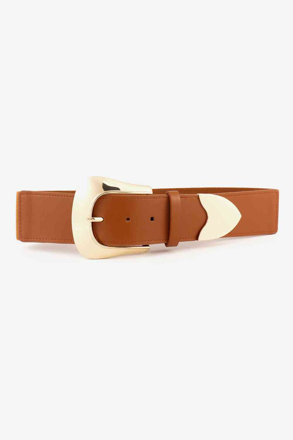 Elastic Wide PU Belt - Munsieur