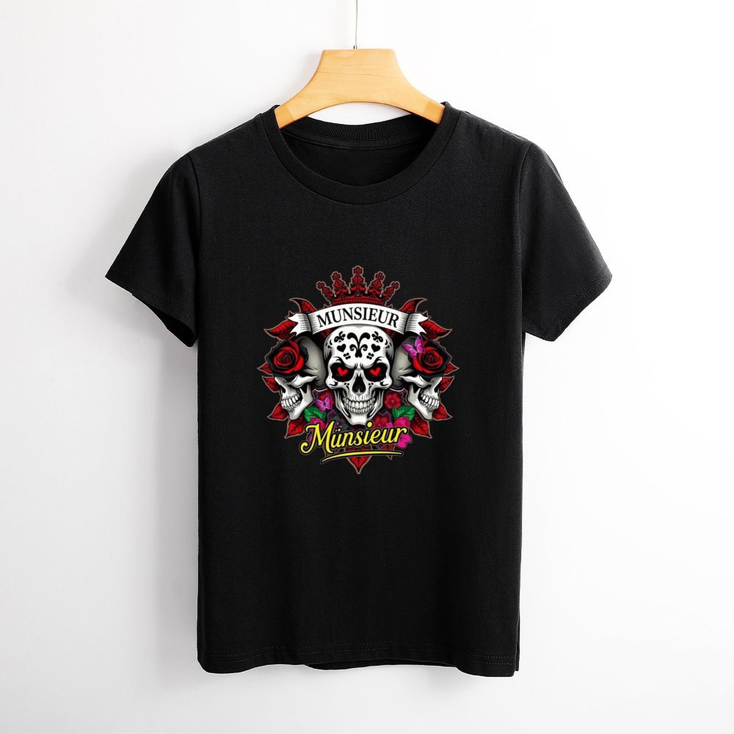 Munsieur Women's Custom T-Shirt "Clownie" Graphic T-shirts for Women