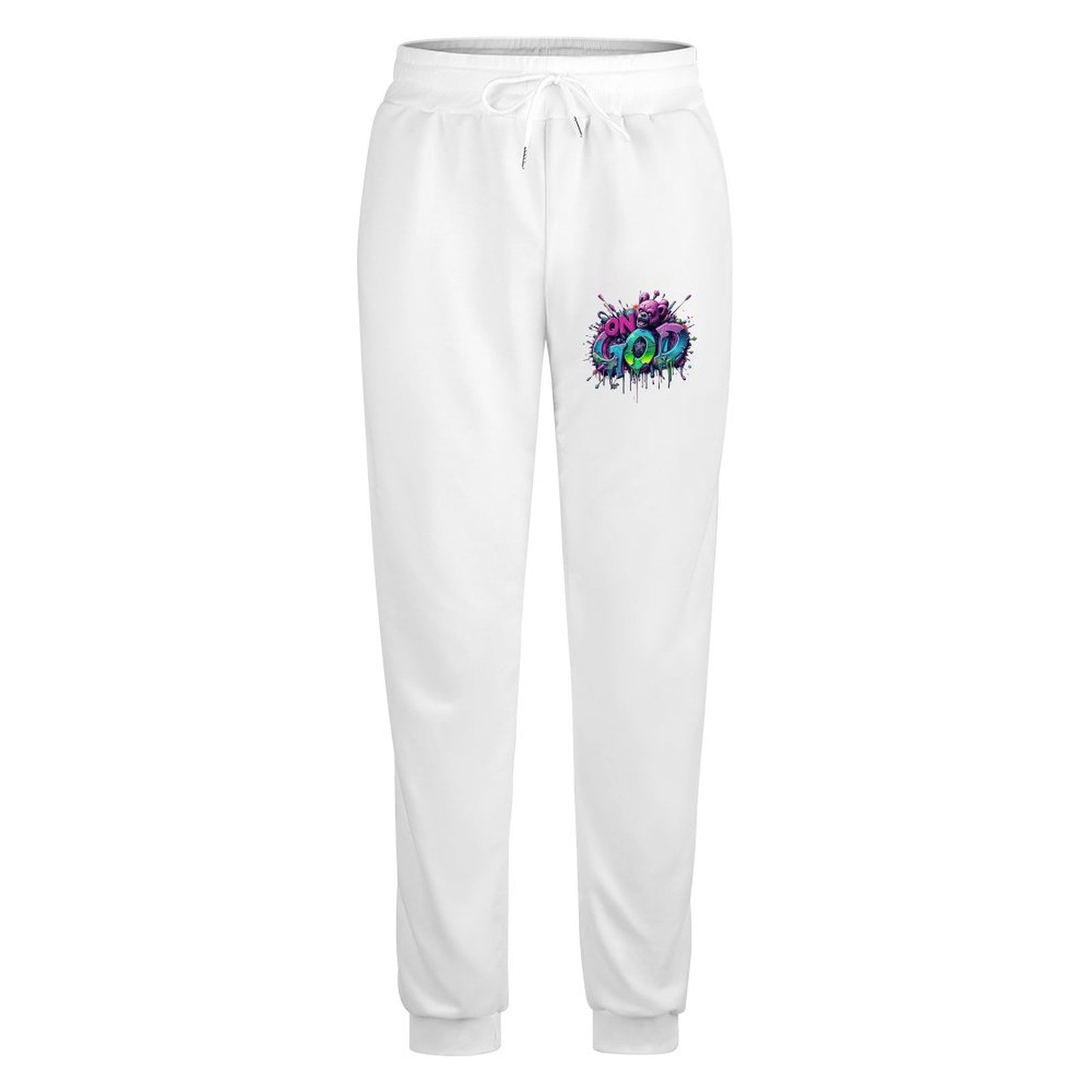 Joggers for Men Crown Co.π "On God" Streetwear