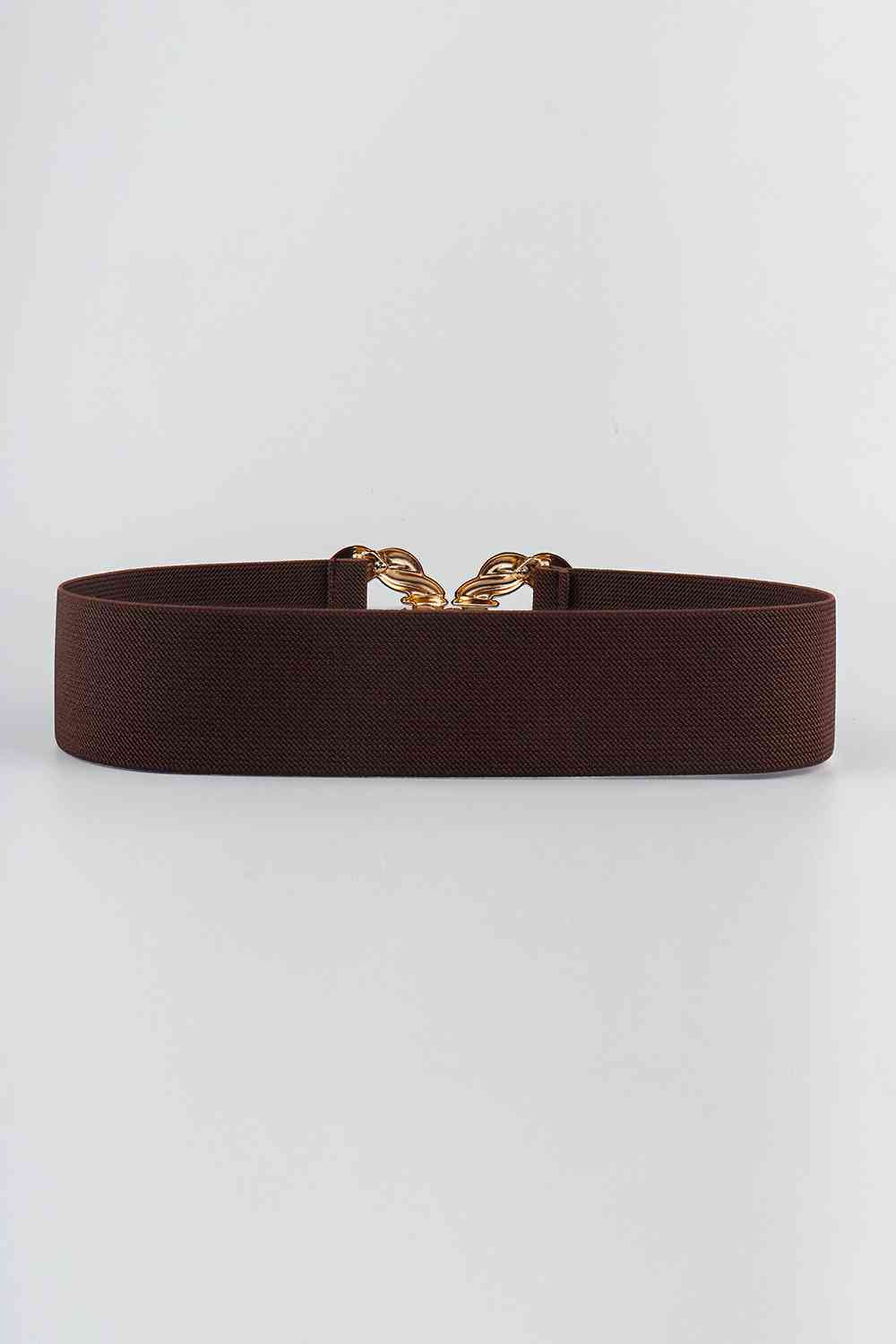 Zinc Alloy Buckle Elastic Belt - Munsieur