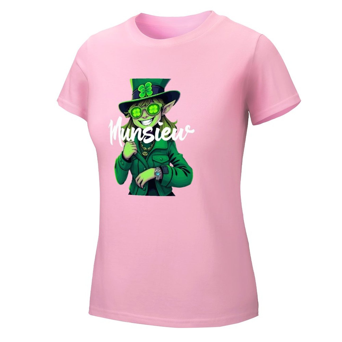 St. Patrick's Day Collection Leprechaun Mafia "Kiku" Women's T-shirt