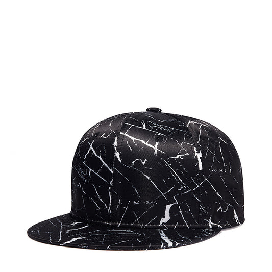Hip-hop Hat Street Fashion Men And Women Lightning Pattern Sunshade Baseball