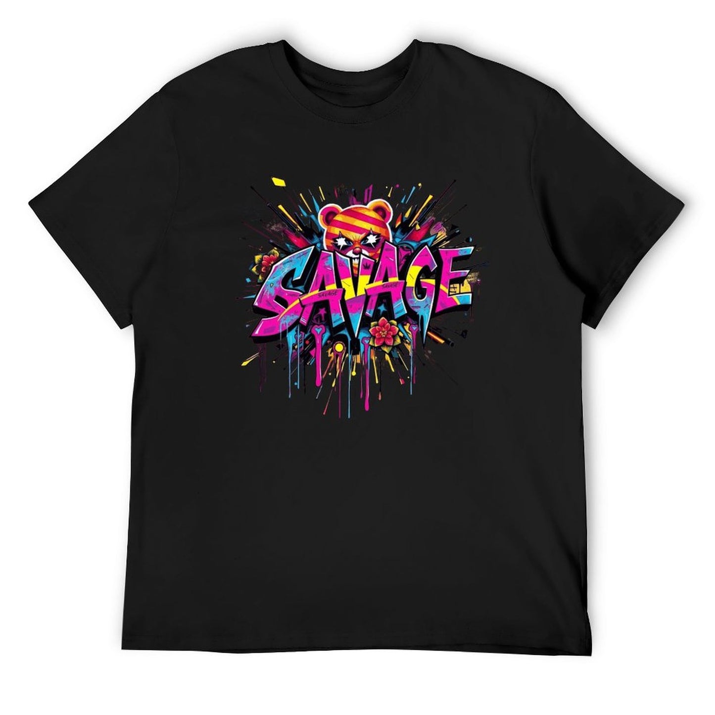 Munsieur Tee for Men – "Savage" Graphic Streetwear Tee