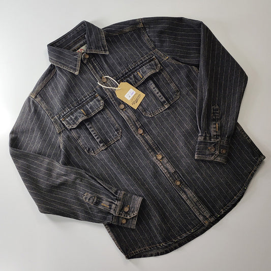 Men's Washed Old American Casual Denim Coat - Munsieur
