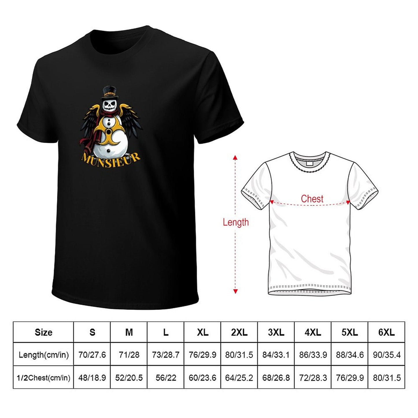 Men's Munsieur Tee Design "Atomic Snow"