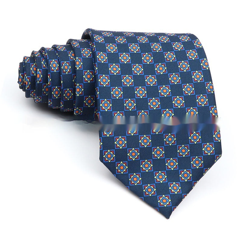 Business Polyester Men's Printed Workplace Tie - Munsieur