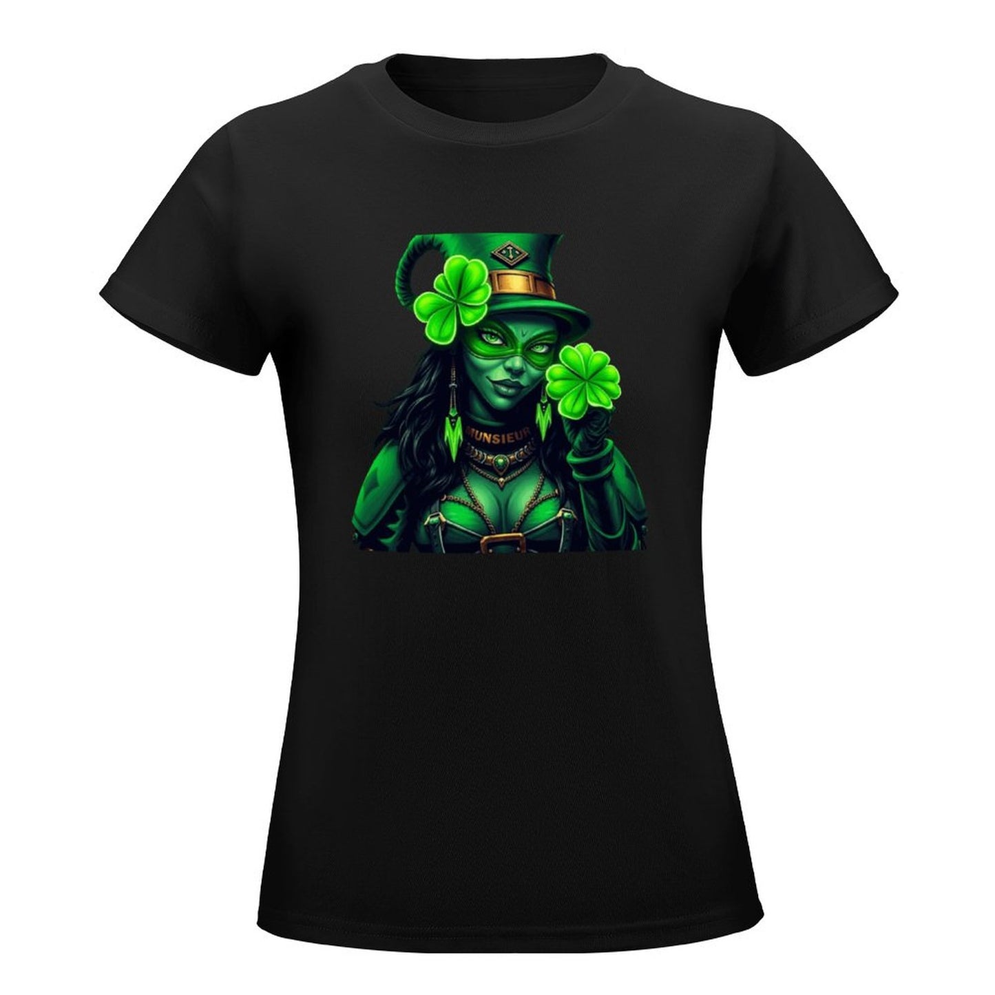 St. Patrick's Day Collection Leprechaun Mafia "Felicia" T-shirt
