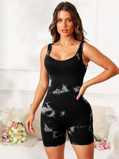 Wide Strap Active Romper - Munsieur