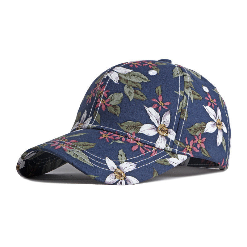 Personality Floral Flower Hat Retro Vibes