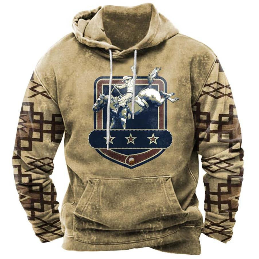 Men's Popular Fashion With Rope Pocket Hoodie Menswear - Munsieur