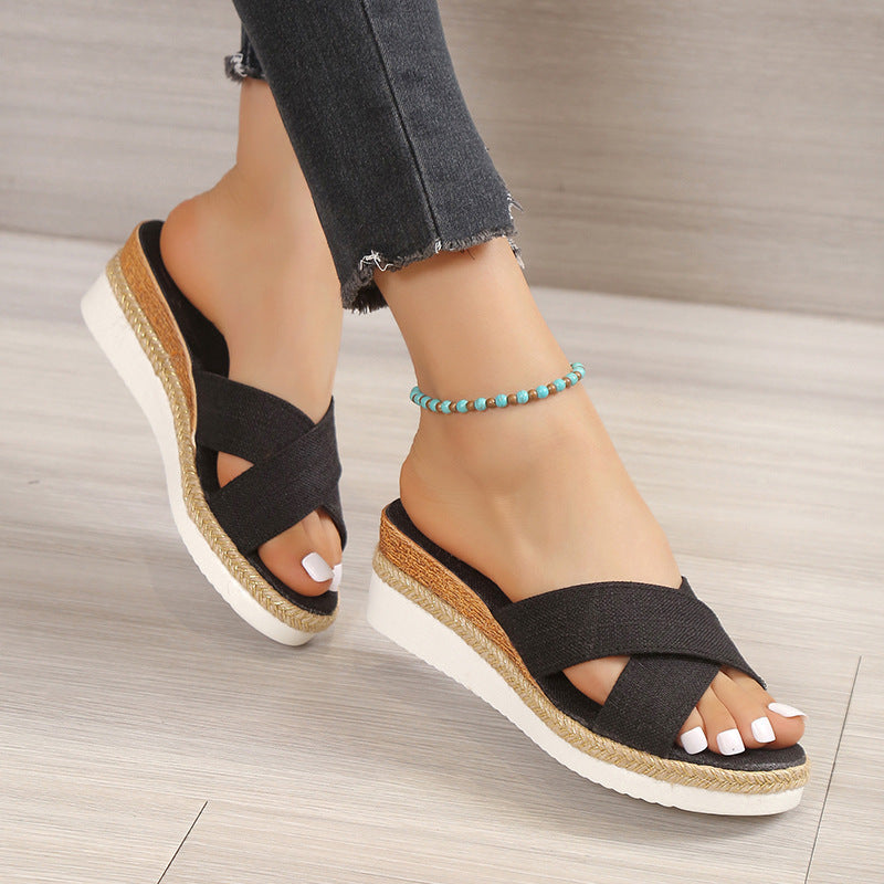 Summer Women's Sandals Platform Slippers