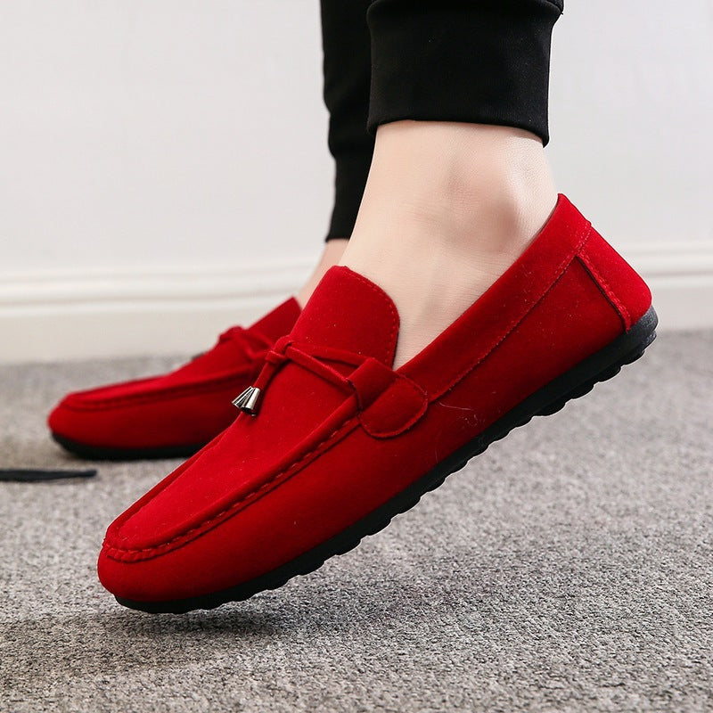 Men's Korean Leisure Cloth Loafer Shoes