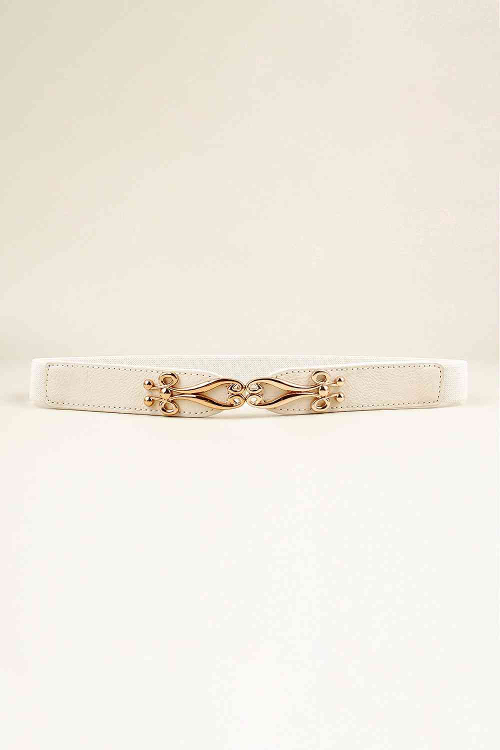 Alloy Buckle Elastic Belt - Munsieur