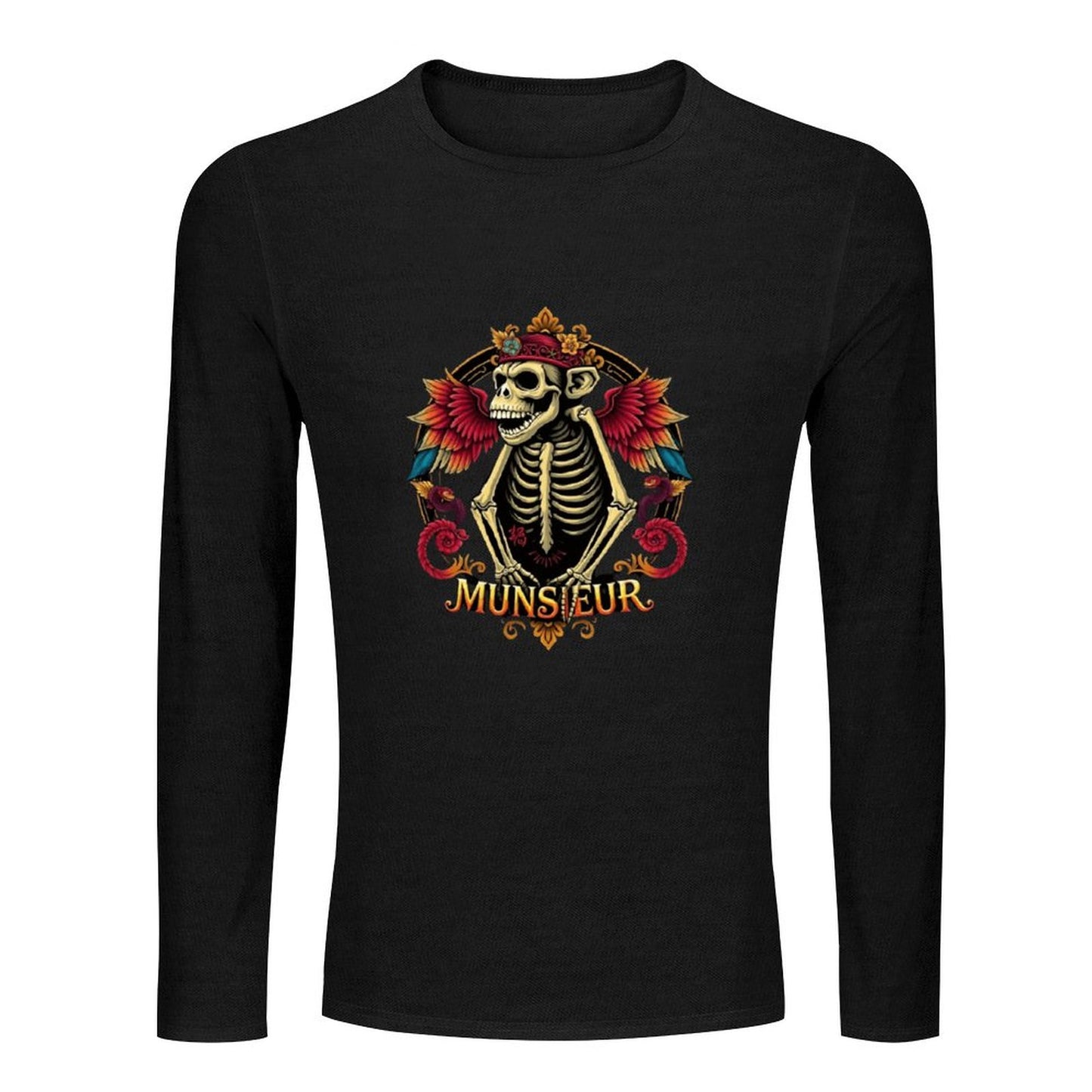 Munsieur Long Sleeve Tee for Men: A Timeless Classic for Any Occasion - Munsieur