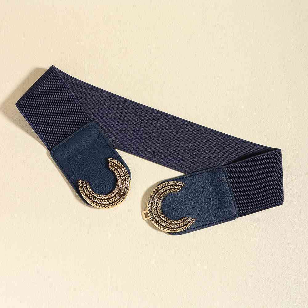 Double C Buckle Elastic Belt - Munsieur