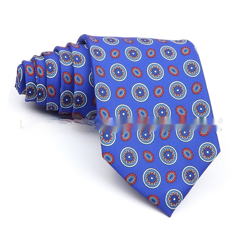 Business Polyester Men's Printed Workplace Tie - Munsieur