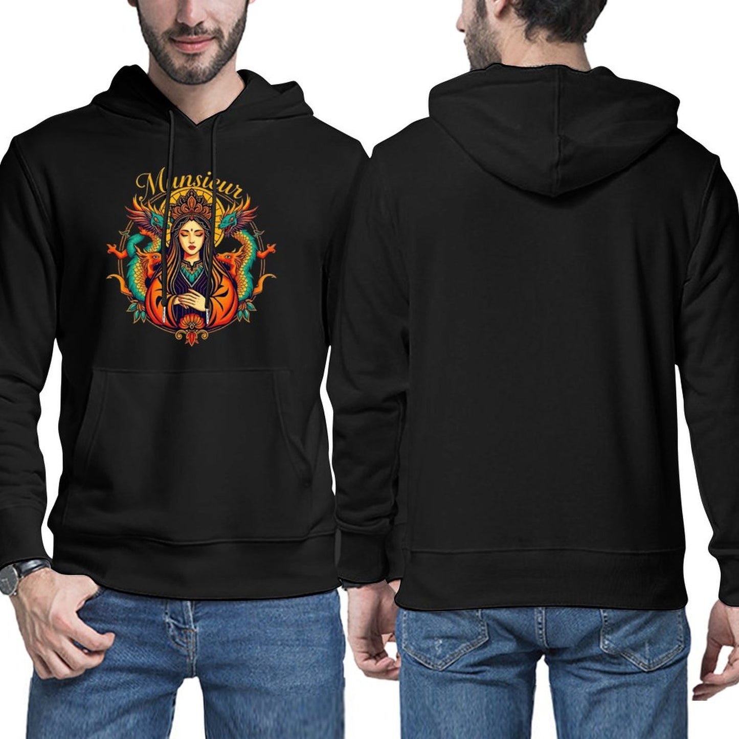 Munsieur Men's Hoodie: Sleek, Modern, and Effortlessly Cool - Munsieur