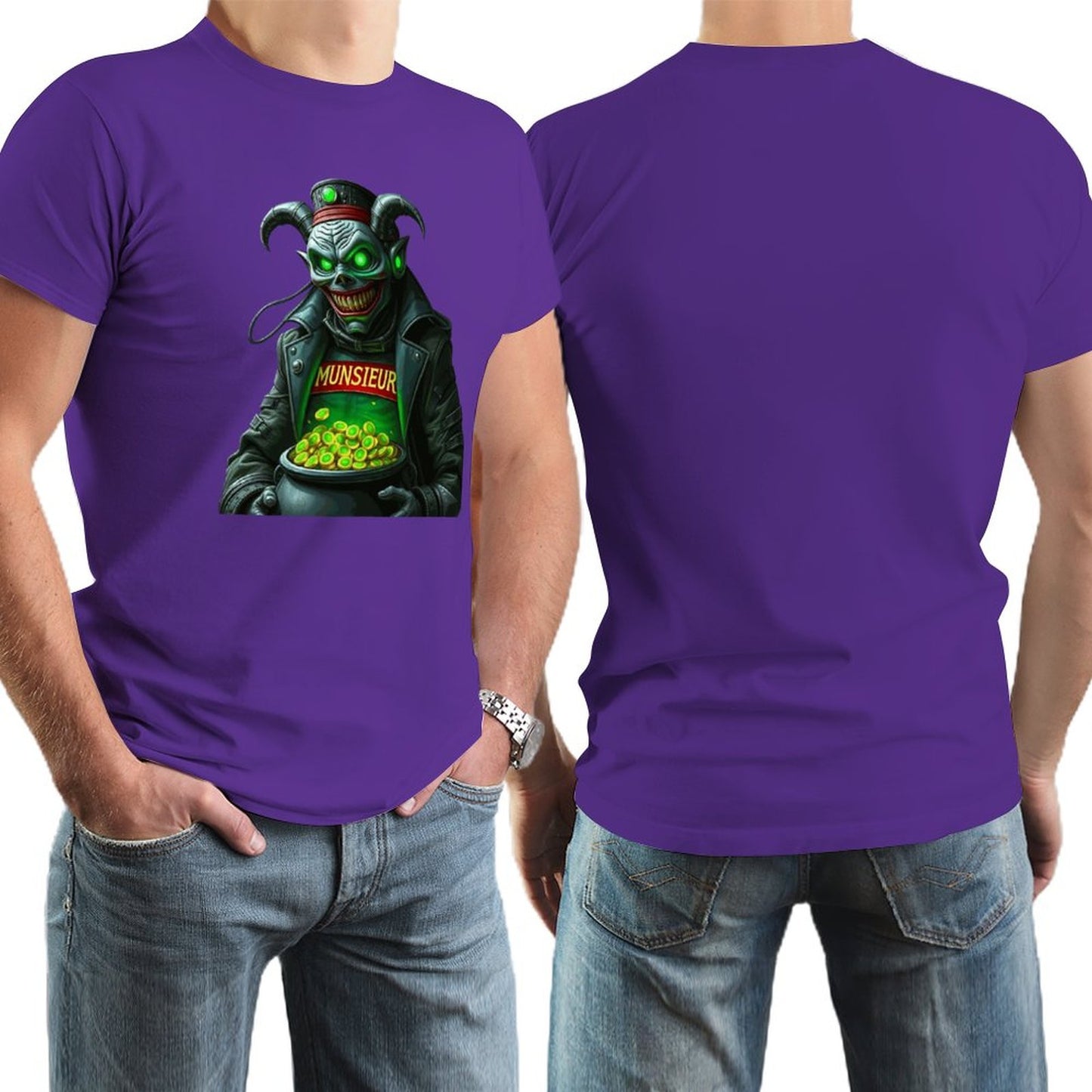 Munsieur St. Patrick's Day Collection Men – Celtic Runes & Irish Heritage Tee