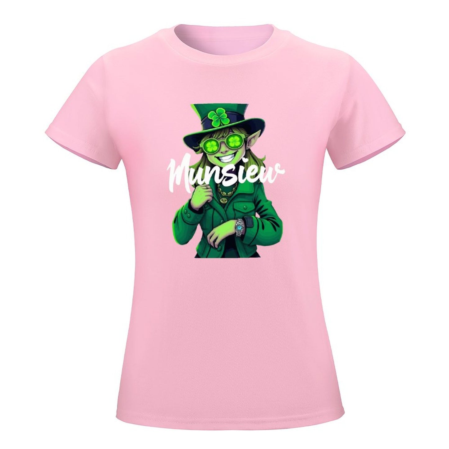 St. Patrick's Day Collection Leprechaun Mafia "Kiku" Women's T-shirt