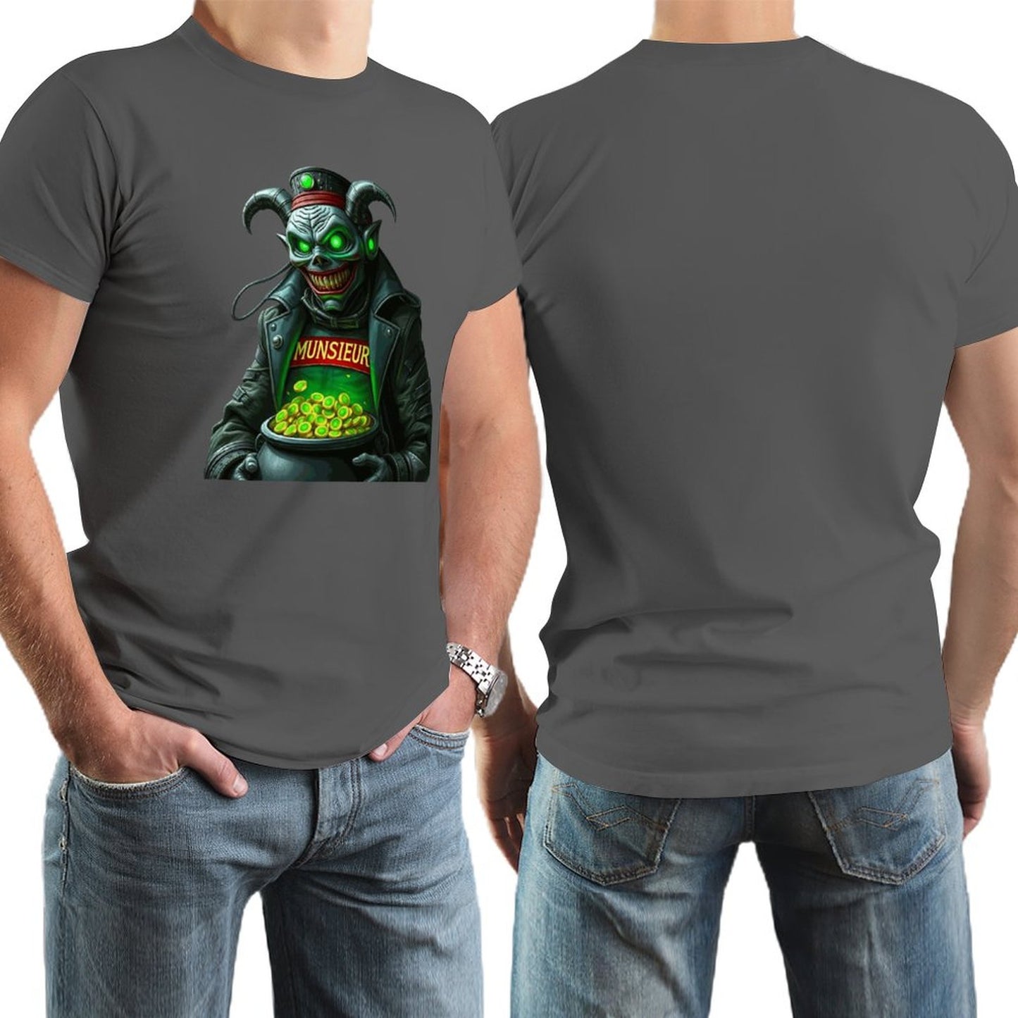 Munsieur St. Patrick's Day Collection Men – Celtic Runes & Irish Heritage Tee