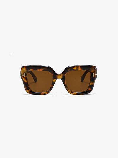 Polycarbonate Frame Square Sunglasses - Munsieur