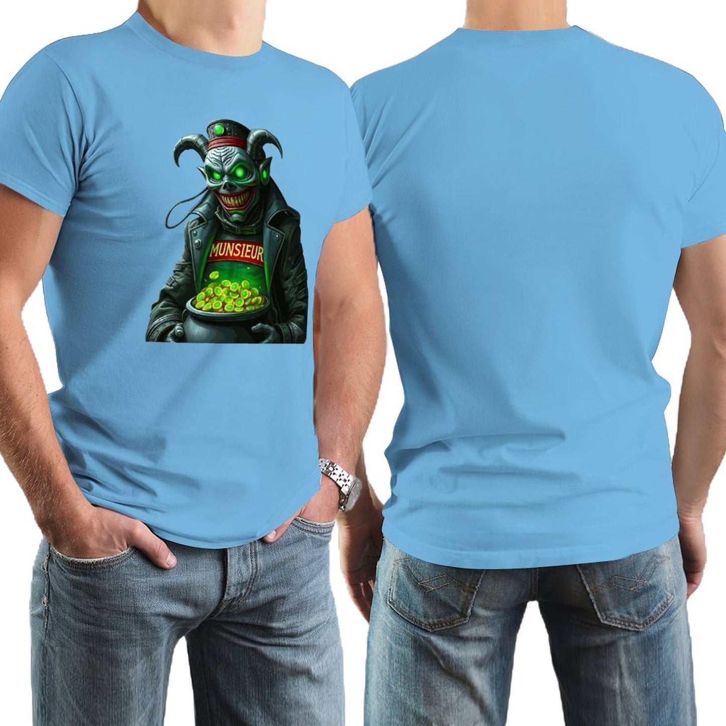Munsieur St. Patrick's Day Collection Men – Celtic Runes & Irish Heritage Tee