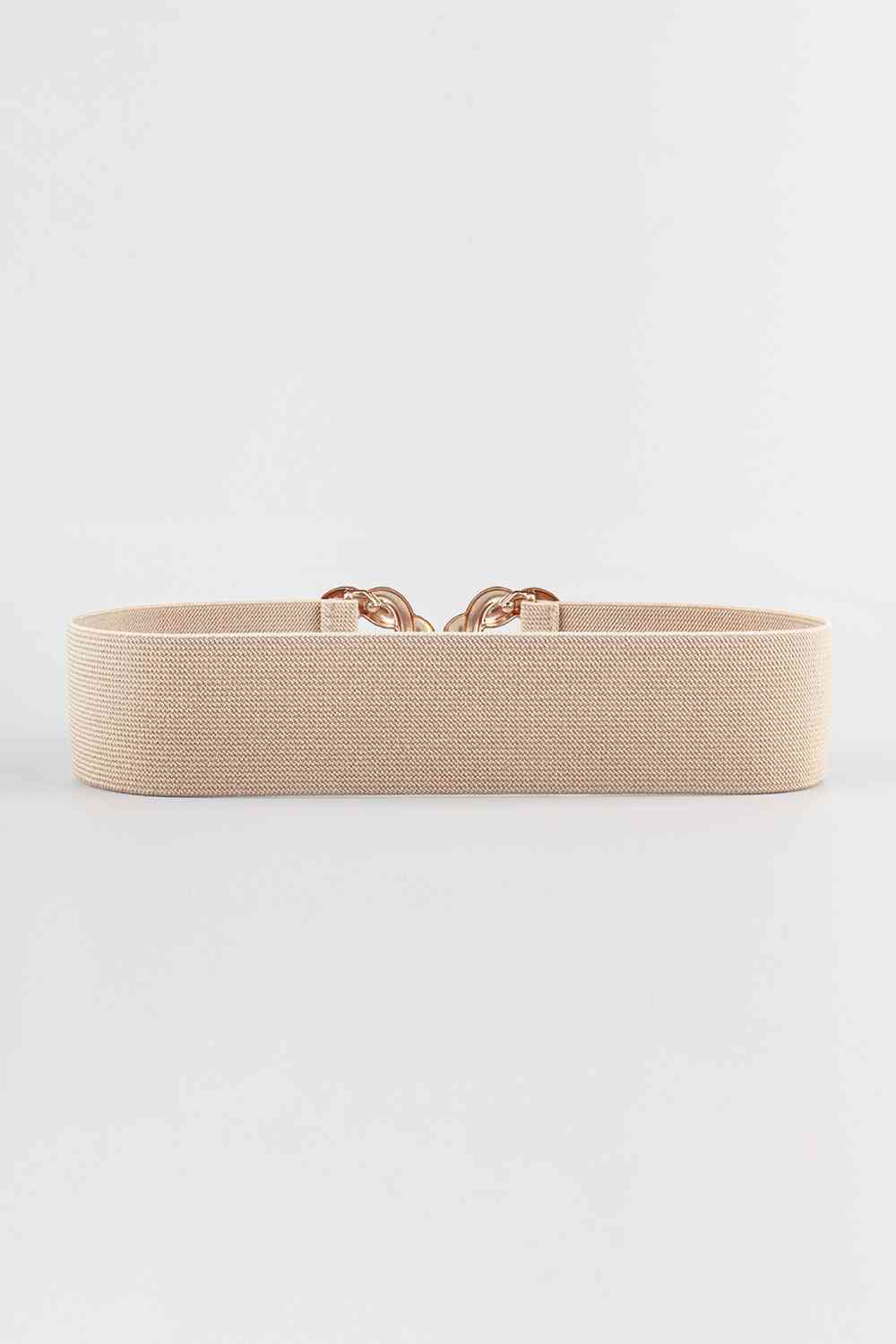 Zinc Alloy Buckle Elastic Belt - Munsieur