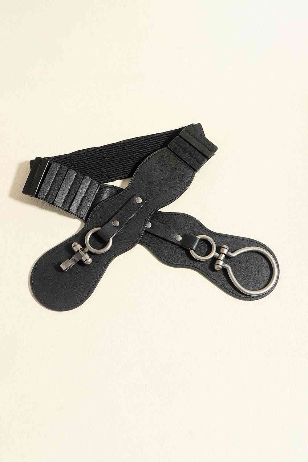 PU Leather Zinc Alloy Buckle Belt - Munsieur