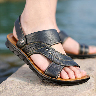 Men's Flip Flops Summer Beach Adjustable Back Strap Design
