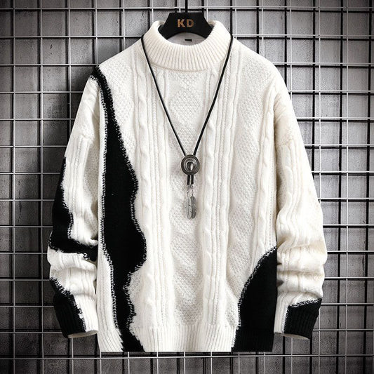 Autumn And Winter New Jacquard Hoodie Warm - Munsieur