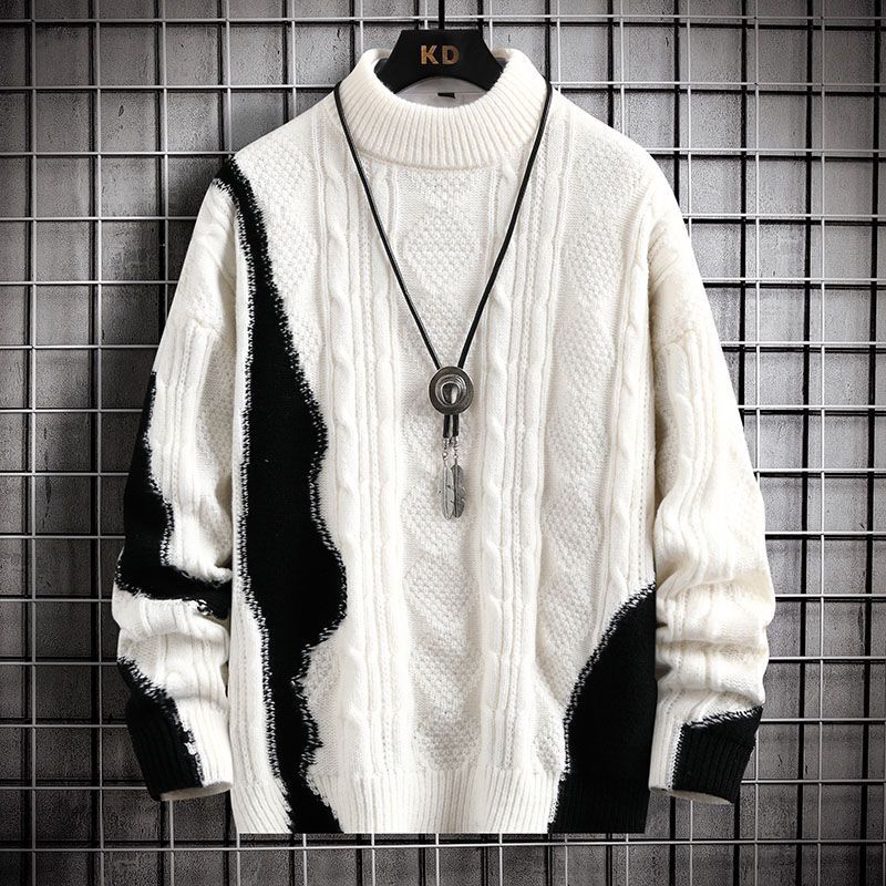Autumn And Winter New Jacquard Hoodie Warm