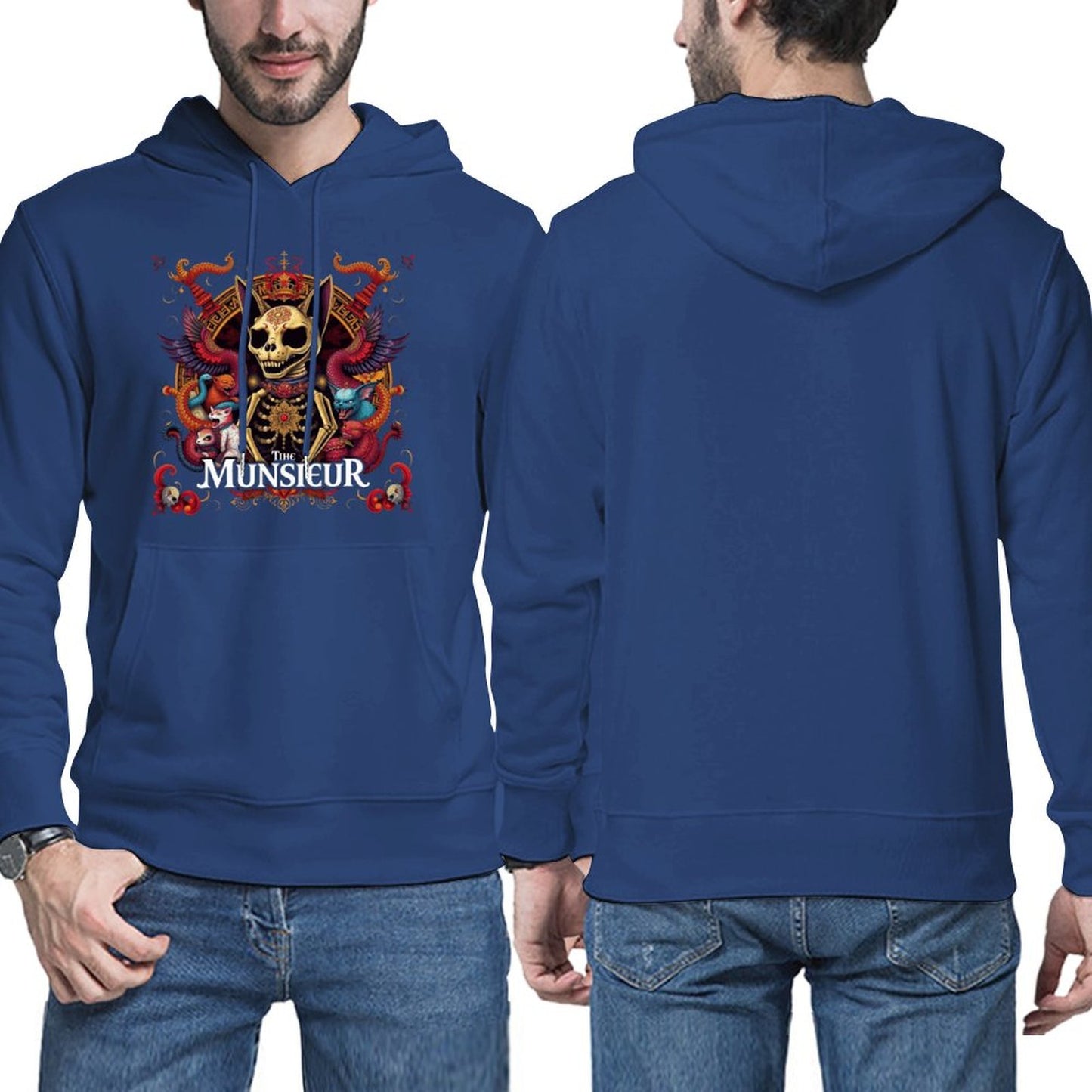 Munsieur Men's Hoodie: Luxe Streetwear for Everyday Wear - Munsieur