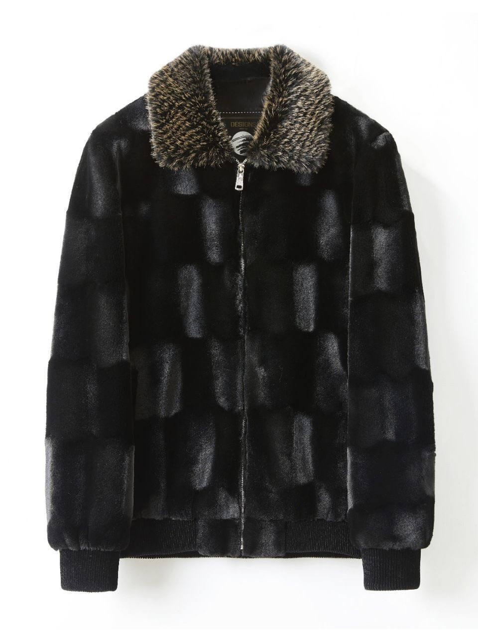 Fur Coat Men's Clothing Real Mink Skin