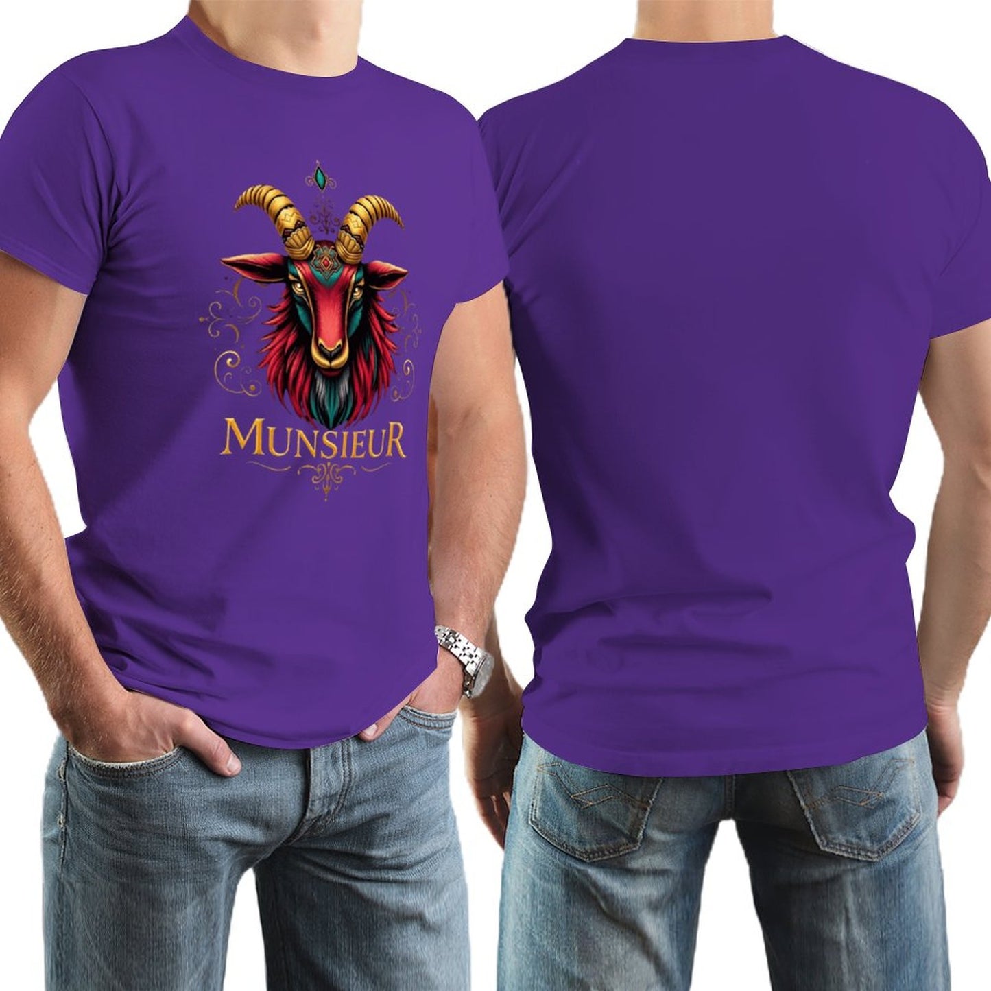 Men's Munsieur Tee "Icon Billy" Designer Streetwear Fashion