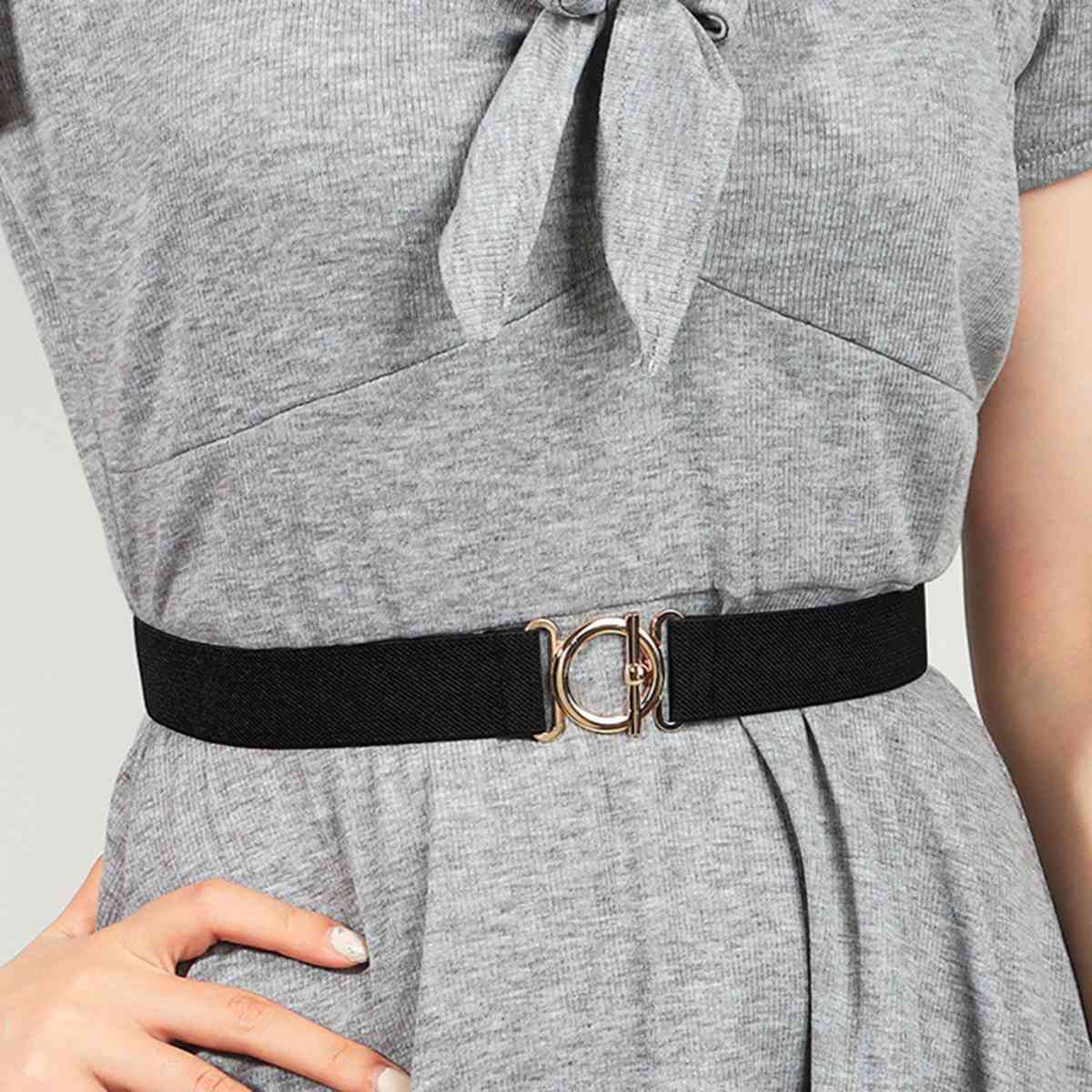 Toggle Clasp Elastic Belt - Munsieur
